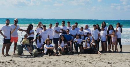 فعاليات التزلج لاشحاص مع اعاقة من طمرة وسخنين